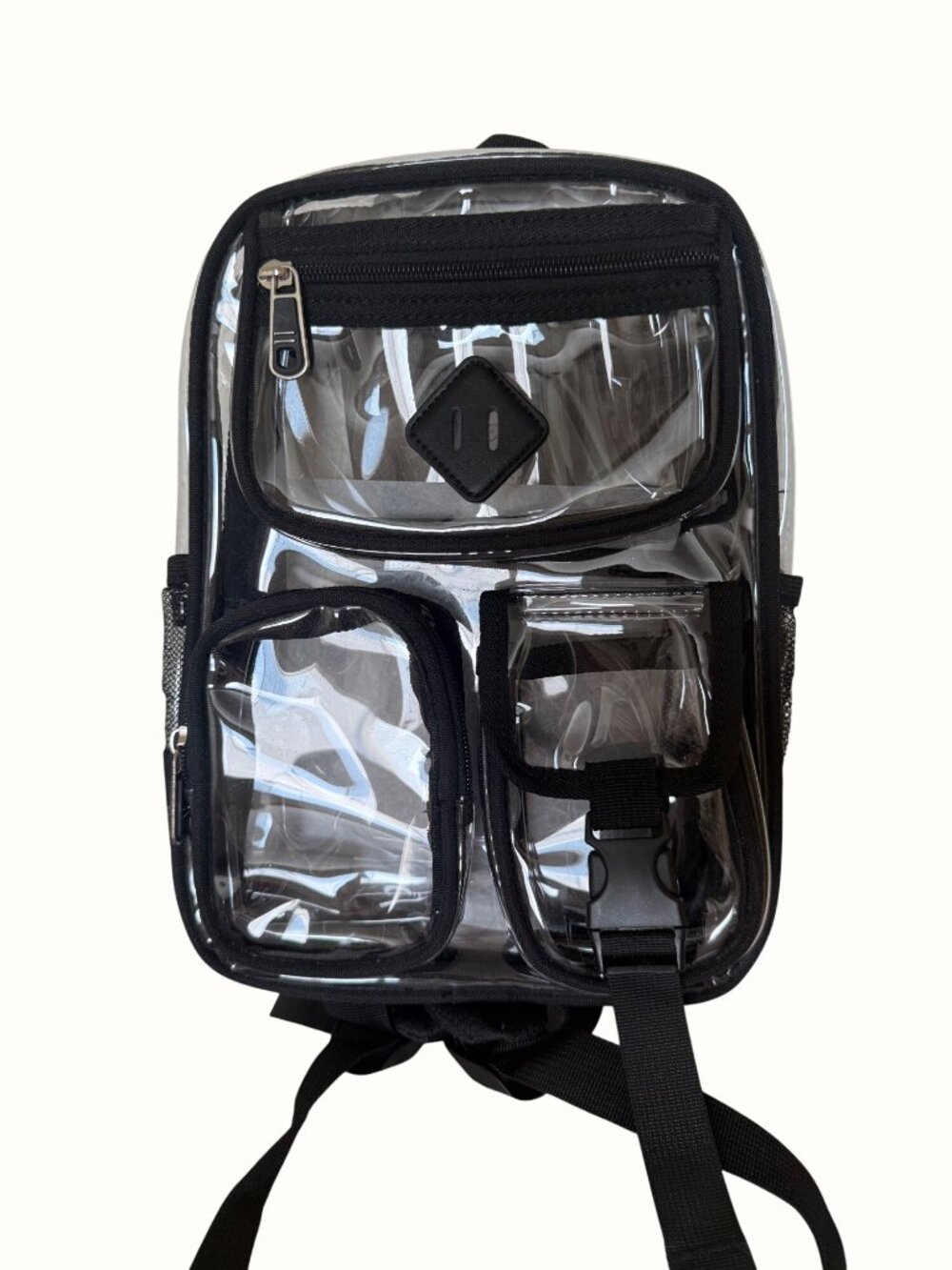 Pig Pig Girl Clear Mini Backpack for Football Games or School NWT